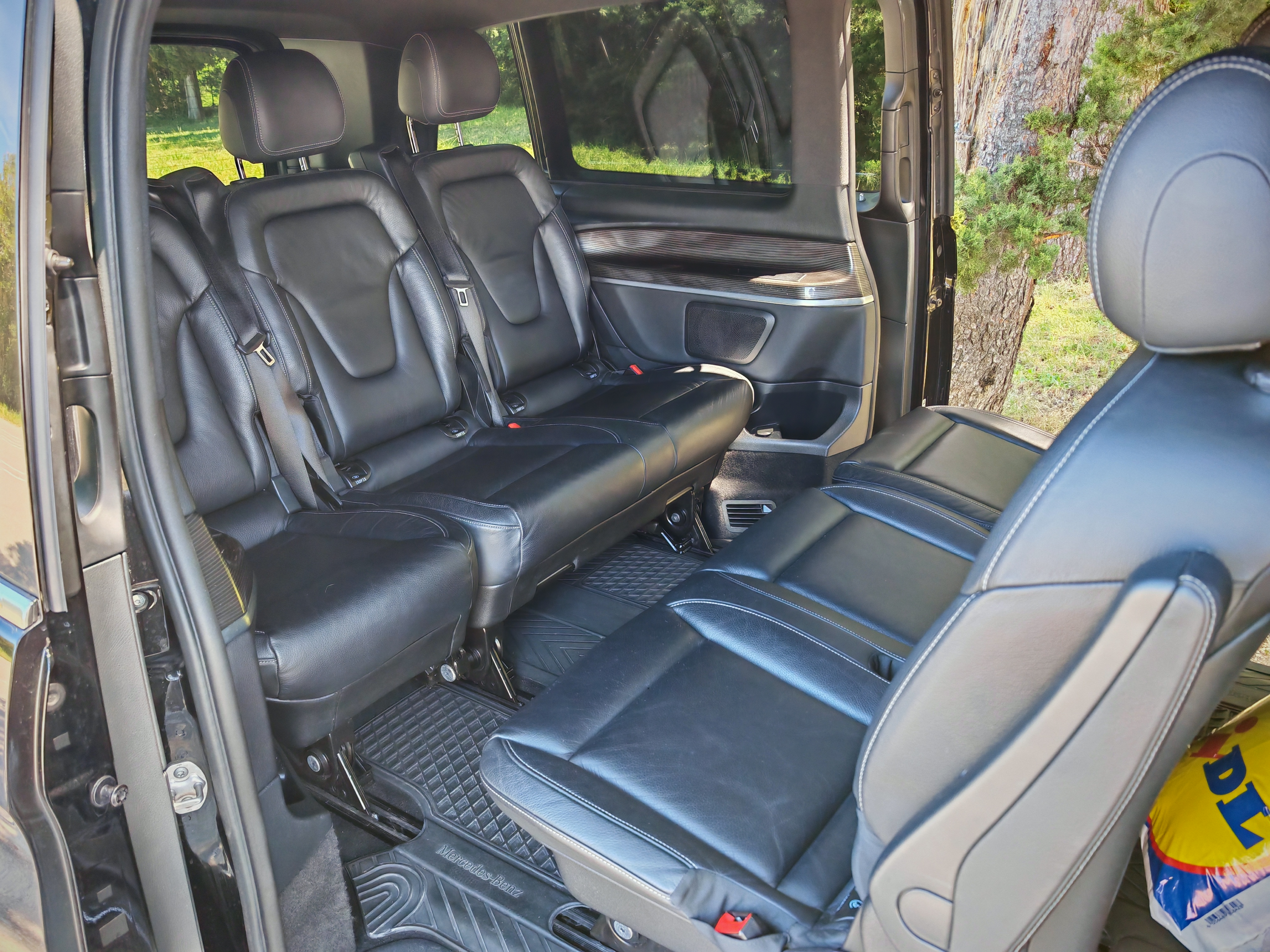 Premium Mercedes-Benz V-Class Interior | Way Travel Luxury interior of Mercedes-Benz V-Class for private transfers