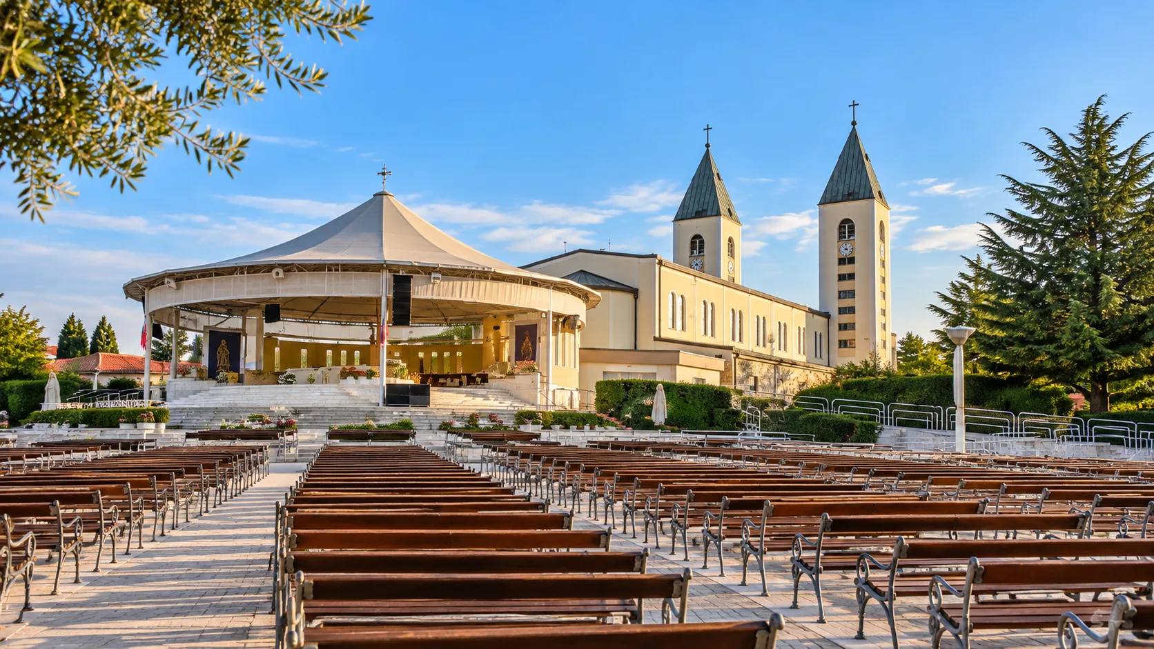 St. James Church in Medjugorje, Bosnia and Herzegovina