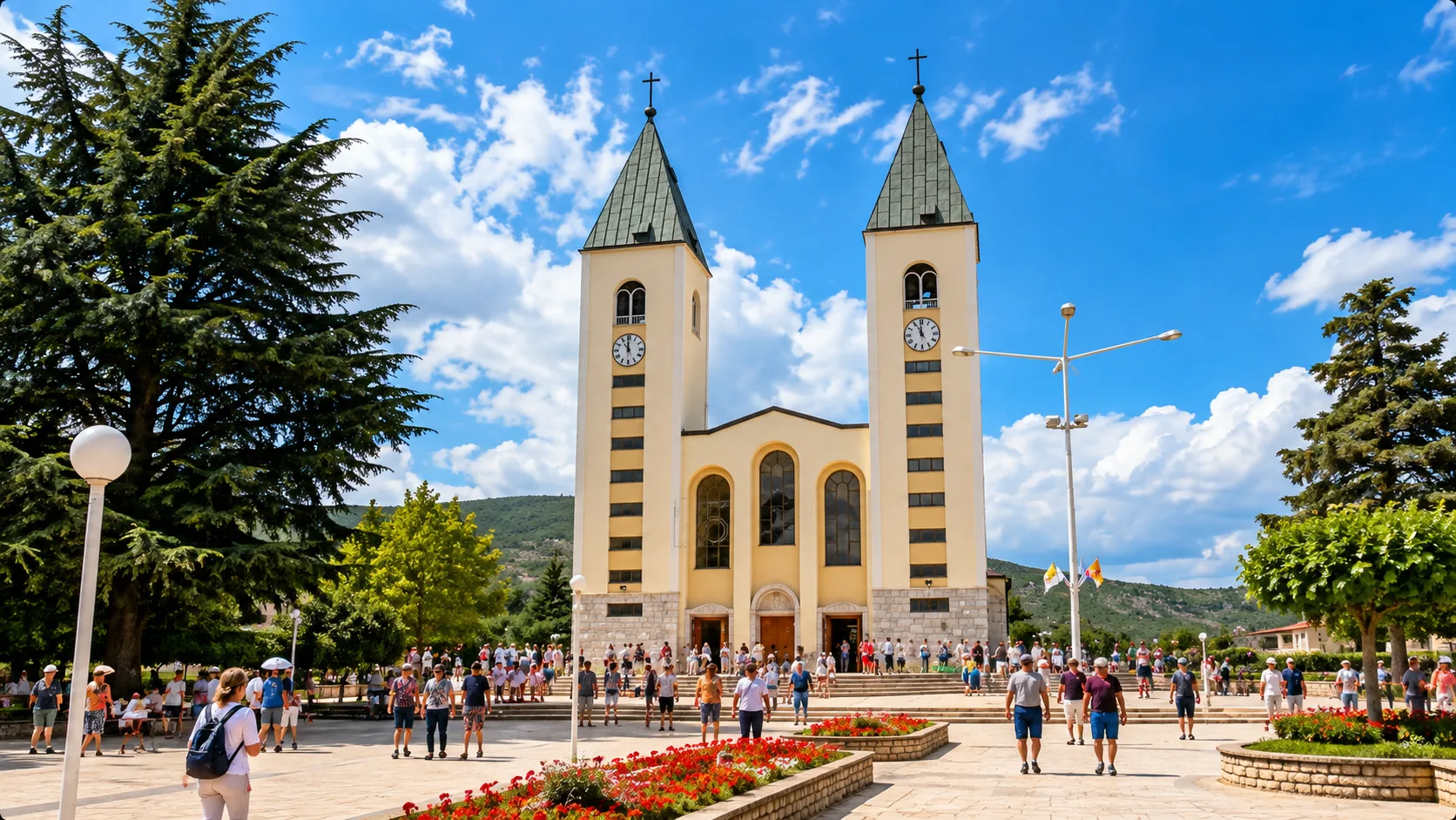 St James Church in Medjugorje | Way Travel St James Church in Medjugorje