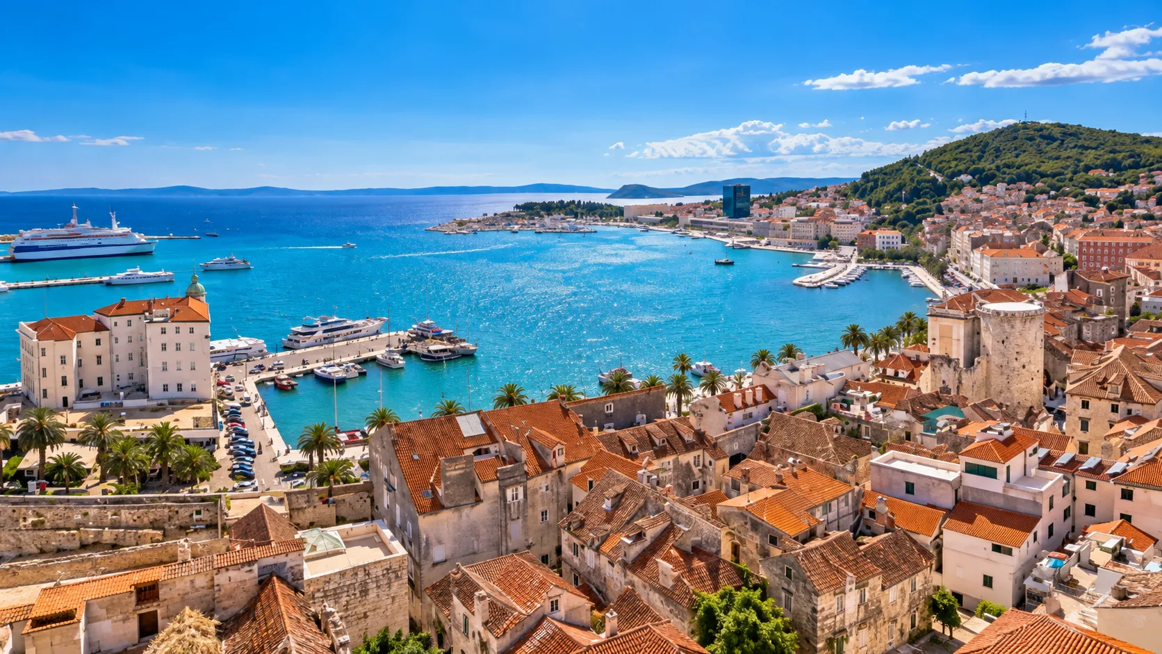 Split Croatia – starting point for private transfer to Sarajevo