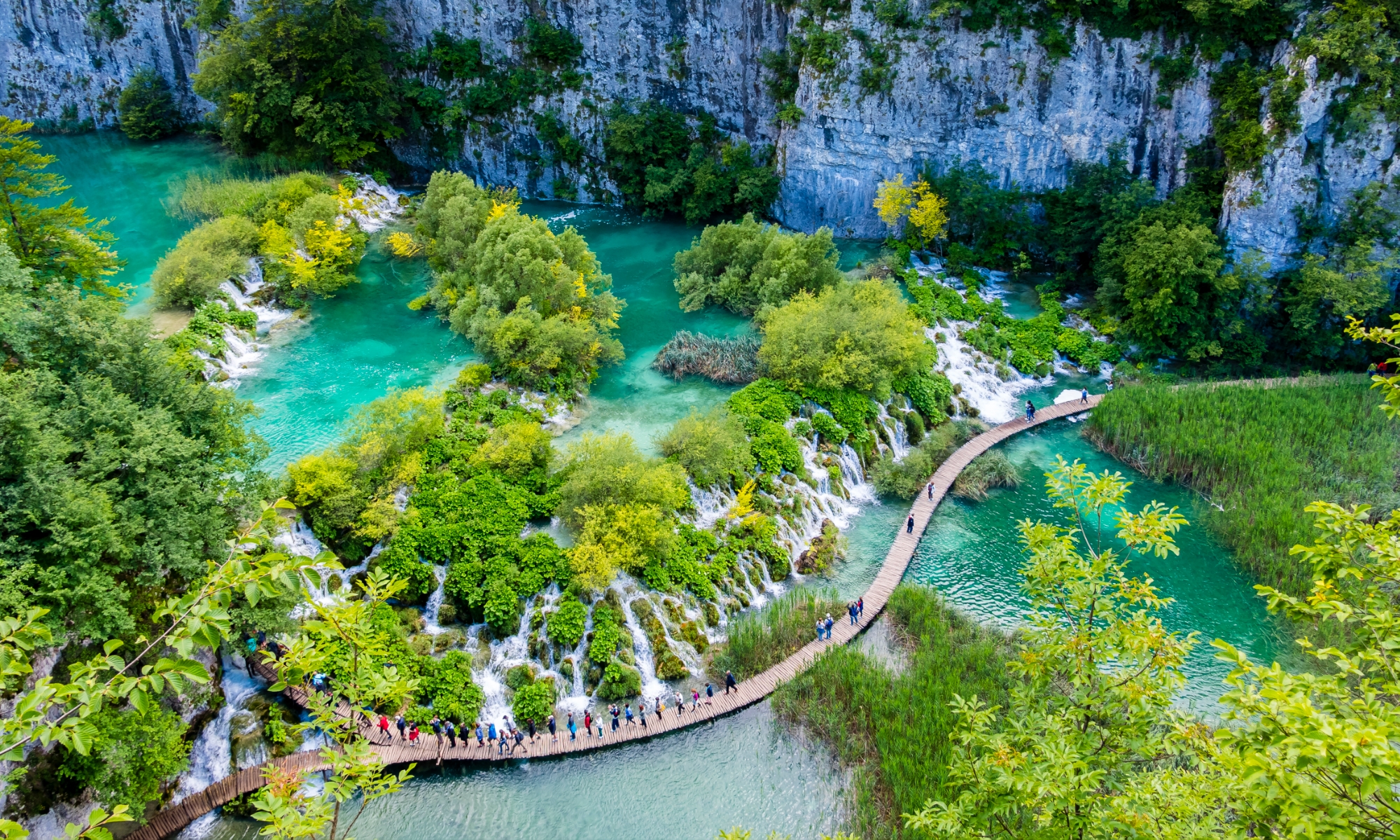 Wooden Boardwalks | Plitvice Lakes Wooden boardwalks at Plitvice Lakes National Park