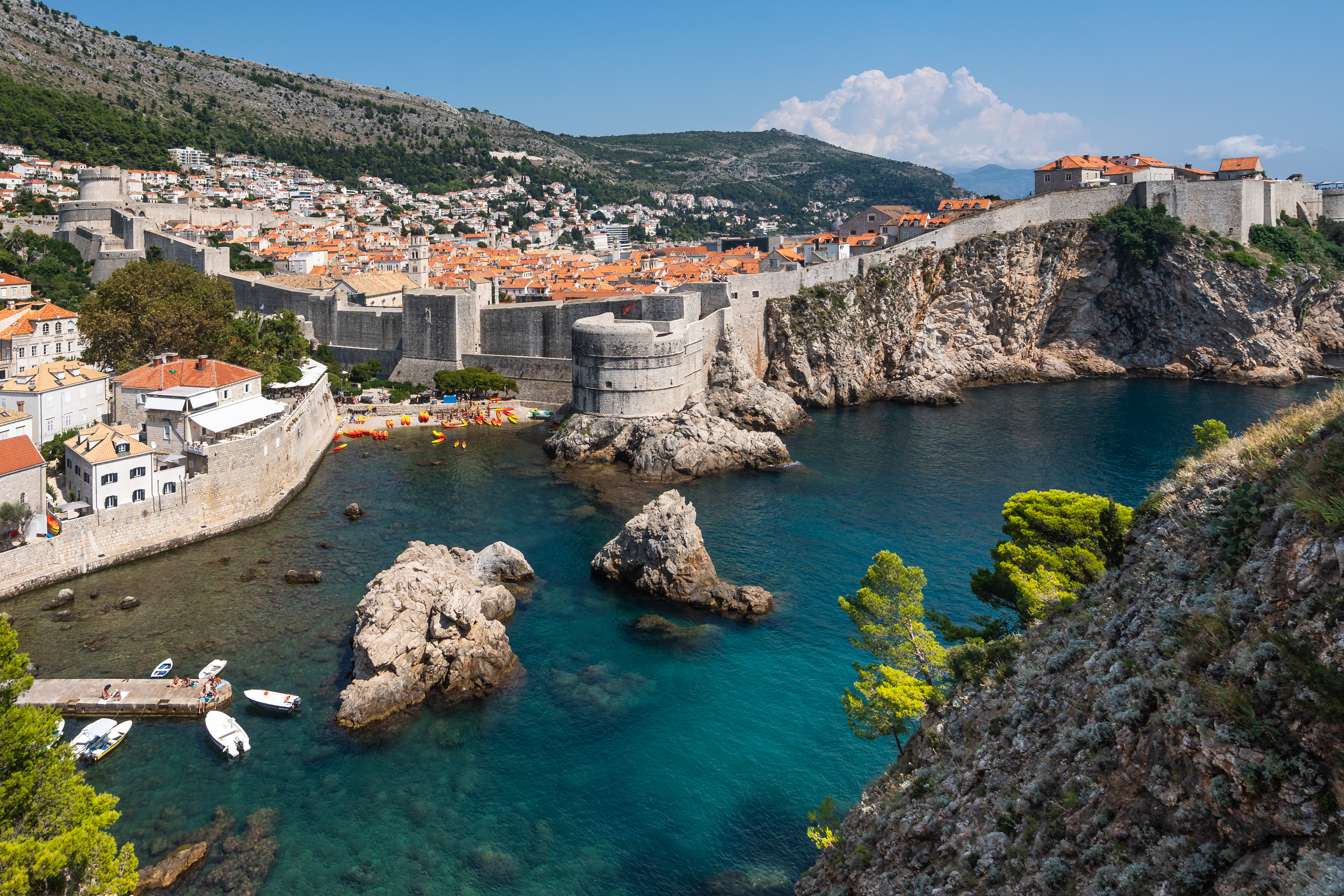 Dubrovnik | Private Transfer Split Airport to Dubrovnik Dubrovnik Old Town after a private transfer from Split Airport