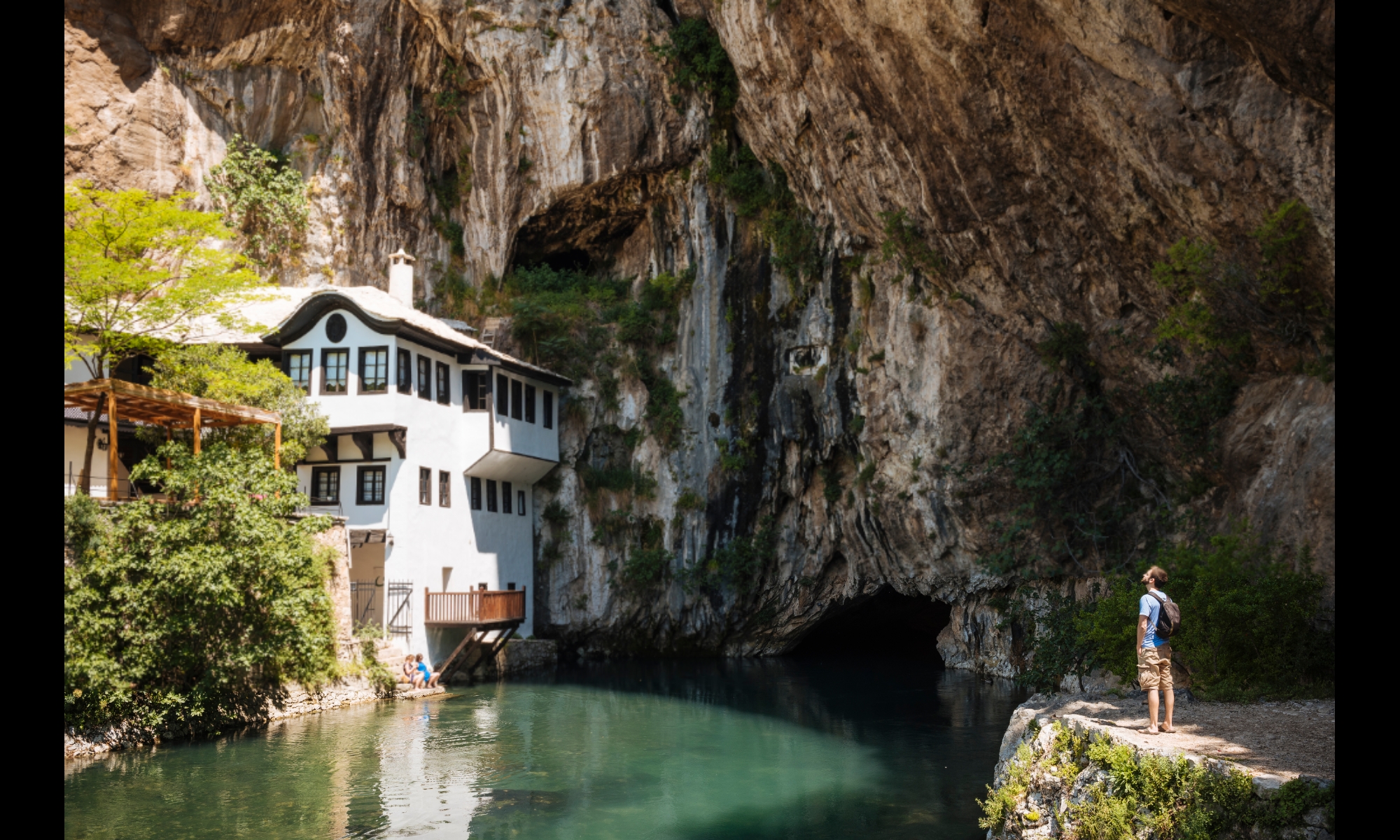 Blagaj Tekke during a private transfer from Split to Mostar Blagaj Tekke during a private transfer from Split to Mostar